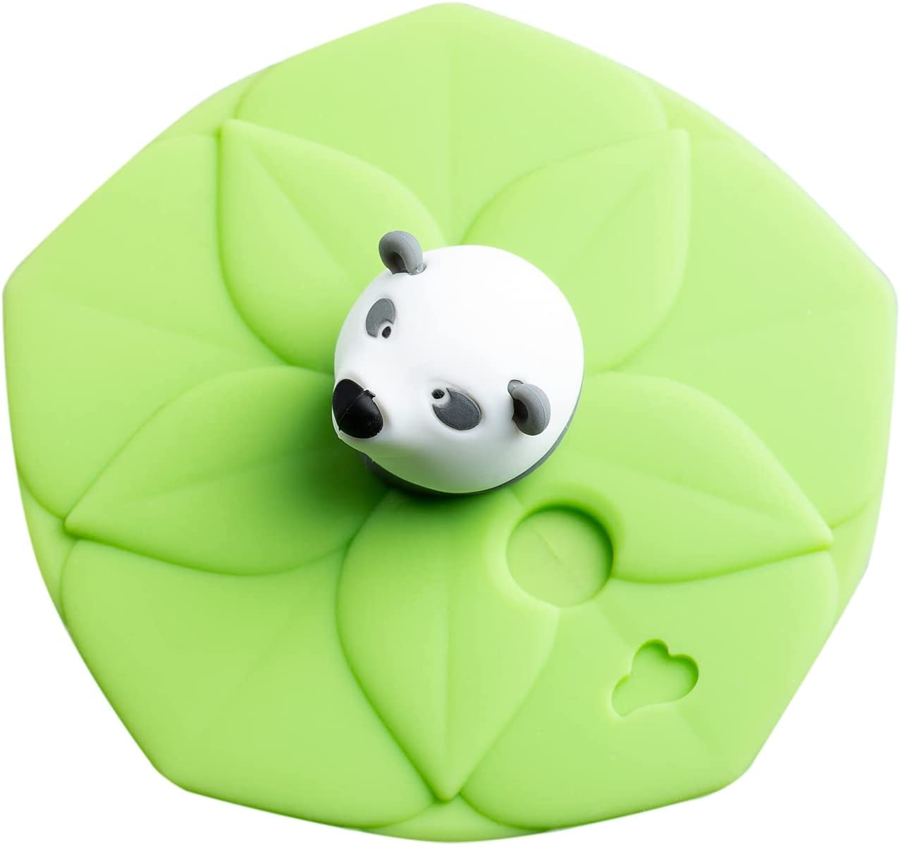 Leonardo Deckel grün Panda Bambini