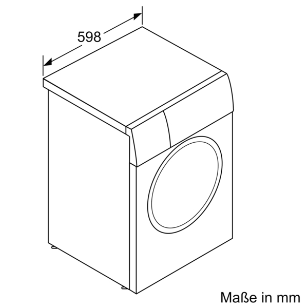 Bosch Waschmaschine Serie 4 WAN280A2 Frontlader