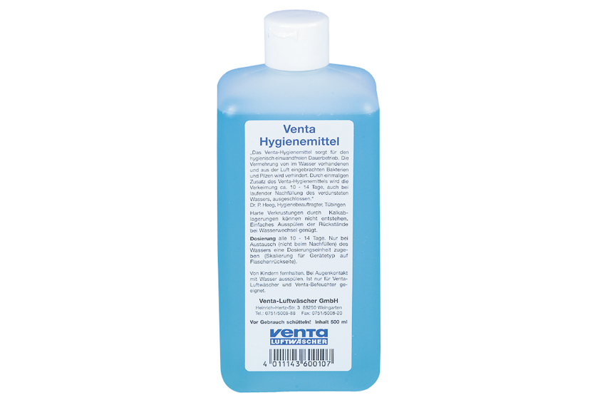 VENTA Hygienemittel für Luftbefeuchter und Luftwäscher 500 ml