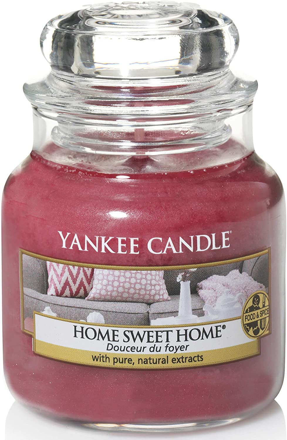 Yankee Candle Duftwachs klein Home Sweet Home altrosa 13897E