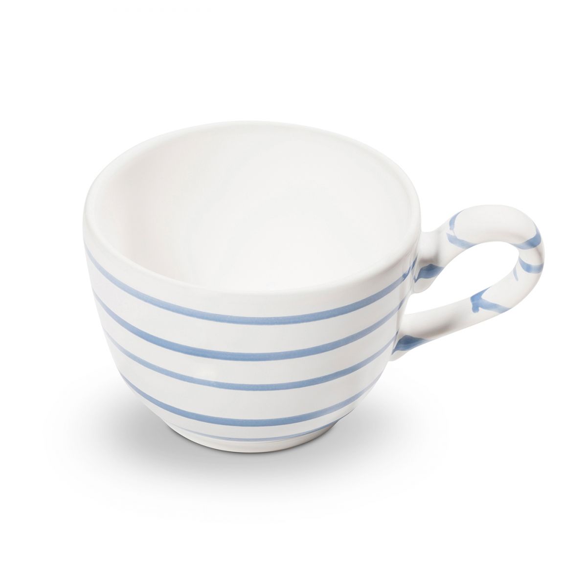 Gmundner Keramik Blaugeflammt, Kaffeetasse Cup 0,19 Liter