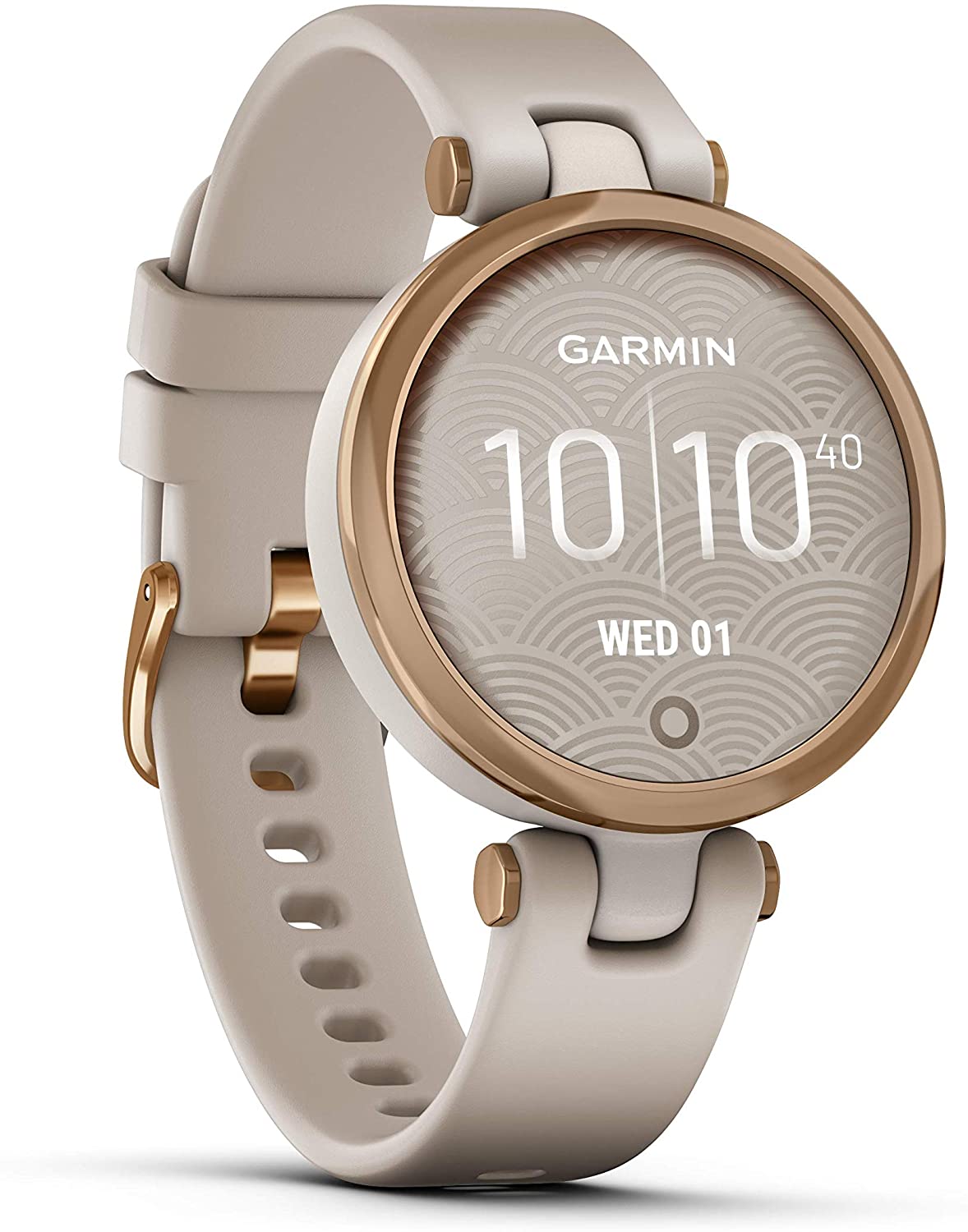 Garmin Smartwatch für Frauen Lily Sport Rose Gold Light Sand