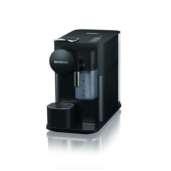 DELONGHI Nespresso Kapselautomat 1450W 19bar 1 Liter  Milchbeh. schwarz EN510.B LATTISSIMA ONE EVO
