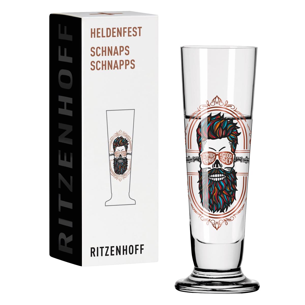Ritzenhoff Schnapsglas Heldenfest Schnaps 004