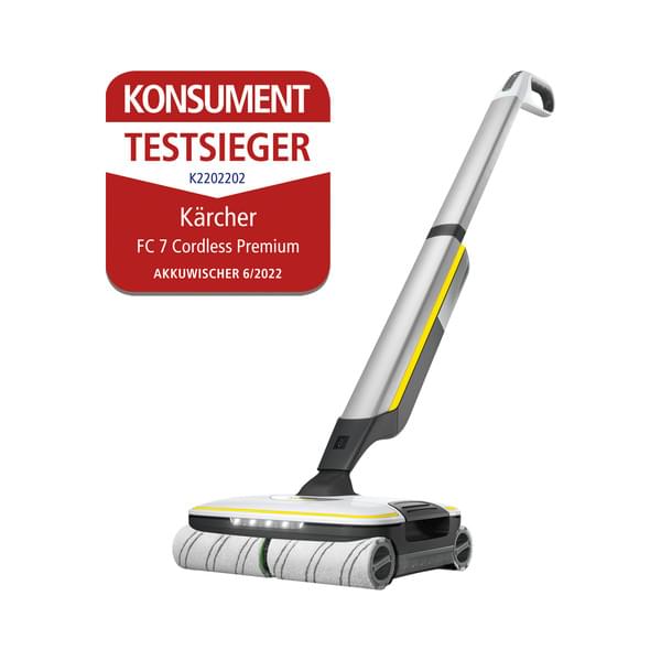 Kärcher FC7 Cordless Premium Hartbodenreiniger (Wischen)